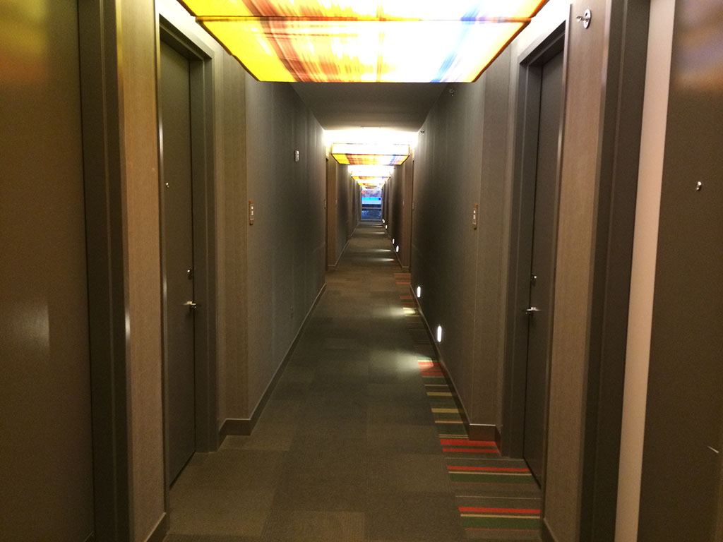 hallway of the aloft hotel phoenix
