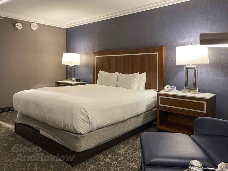 Hilton MSY king bed size