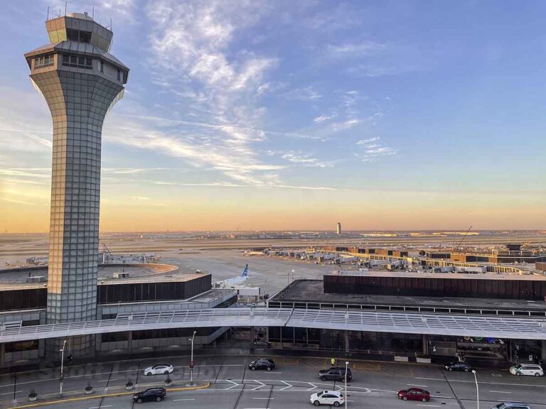 The O’Hare (ORD) Hilton isn’t perfect, but the views of the airport are fantastic!