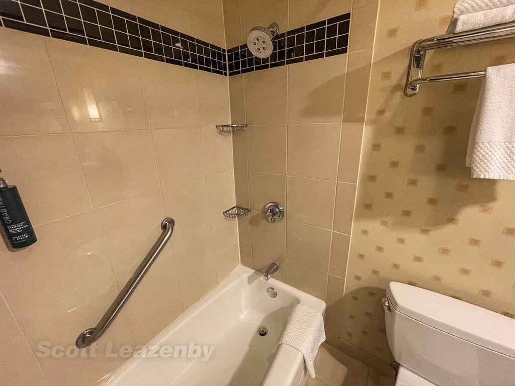 Hilton ORD shower and tub