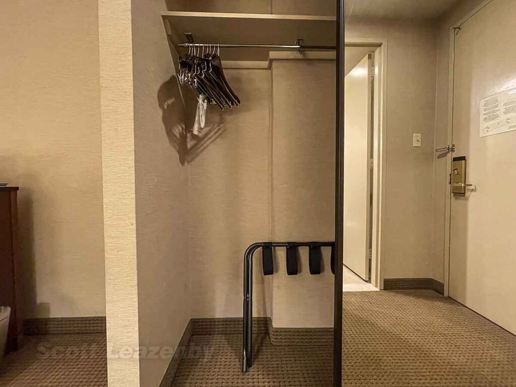 Hilton ORD in room closet