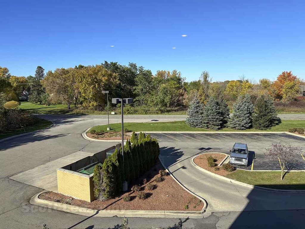 Home2 Suites Grand Blanc view from room looking north