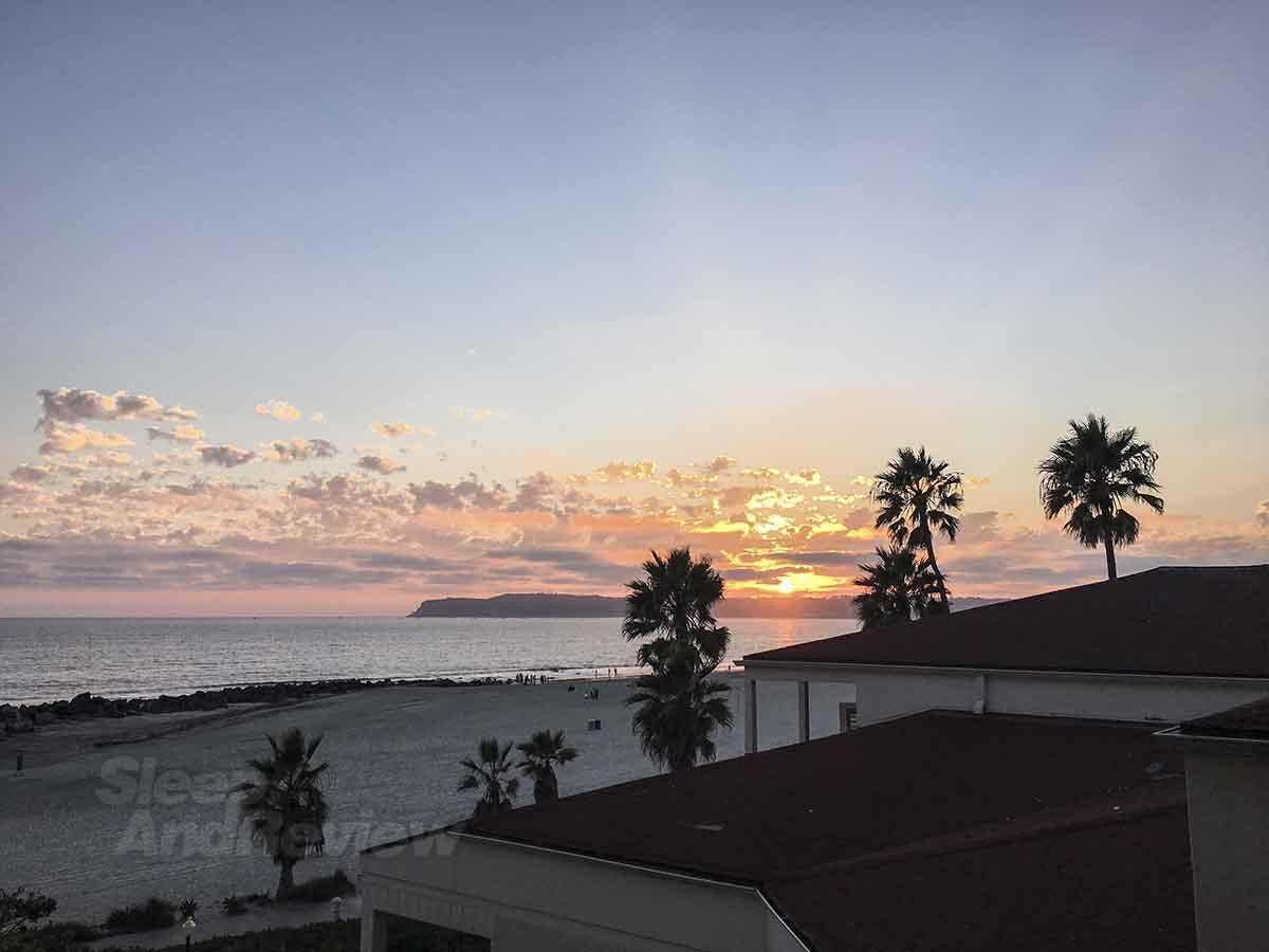 Hotel Del Coronado view from room