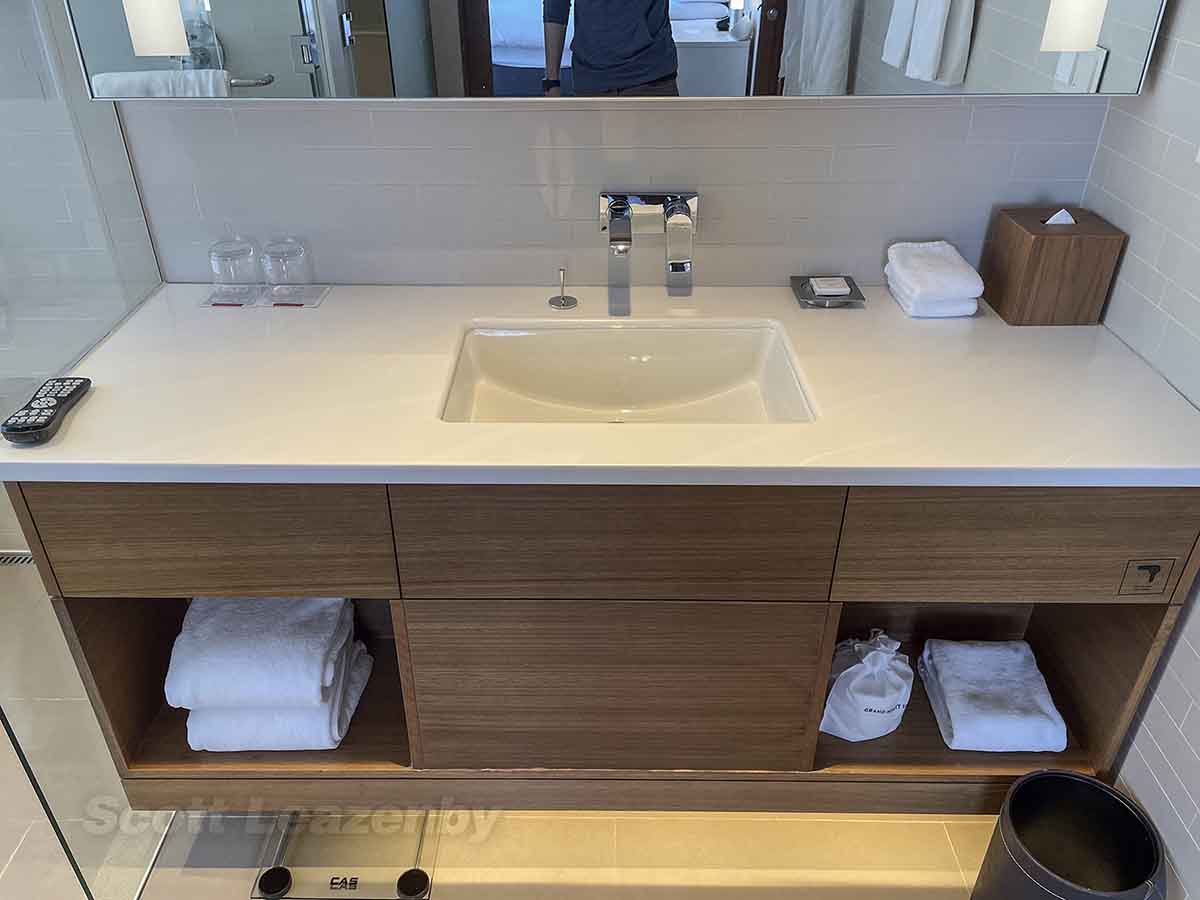 Incheon Grand Hyatt bath towels