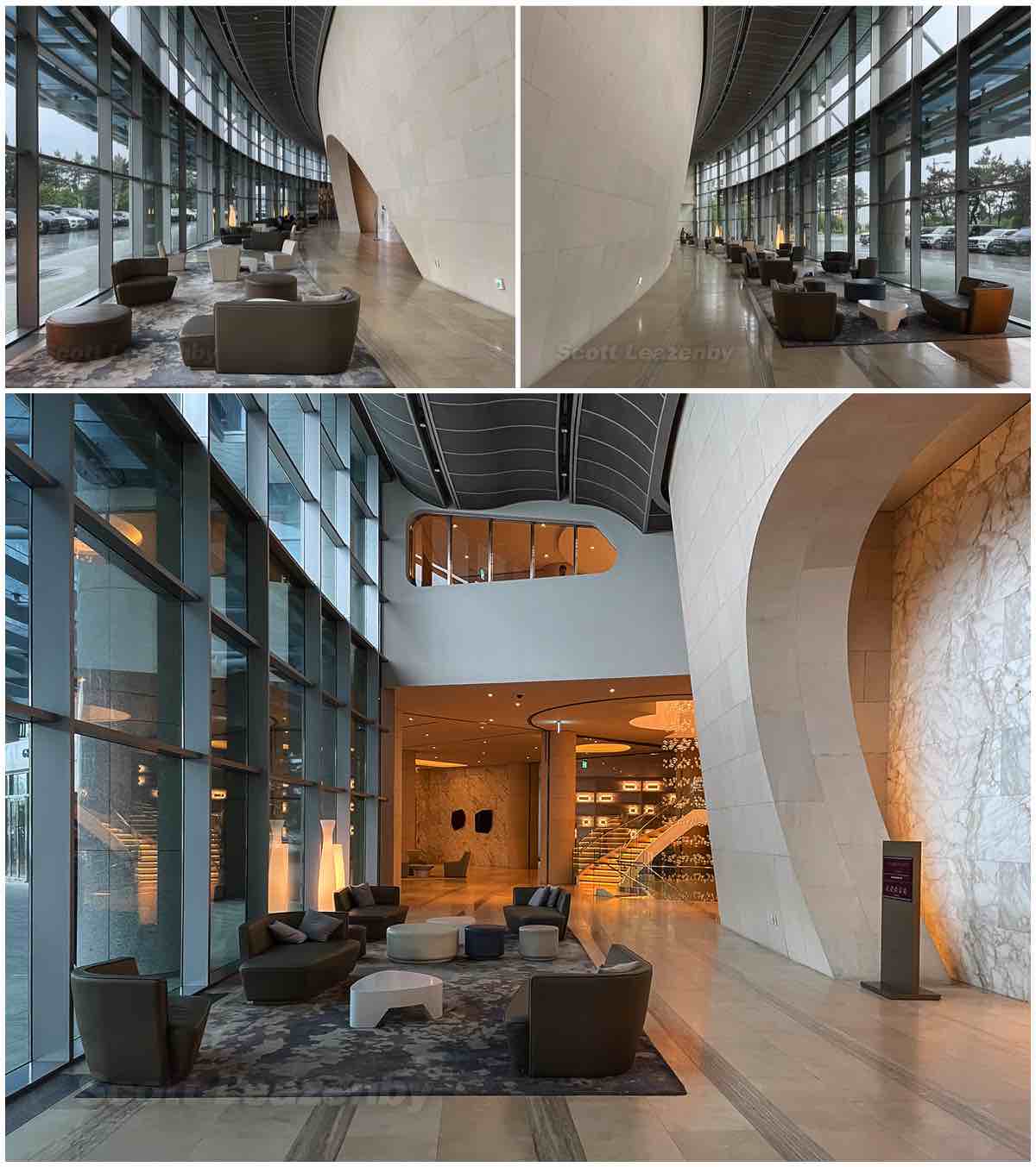 Incheon Grand Hyatt west tower lobby