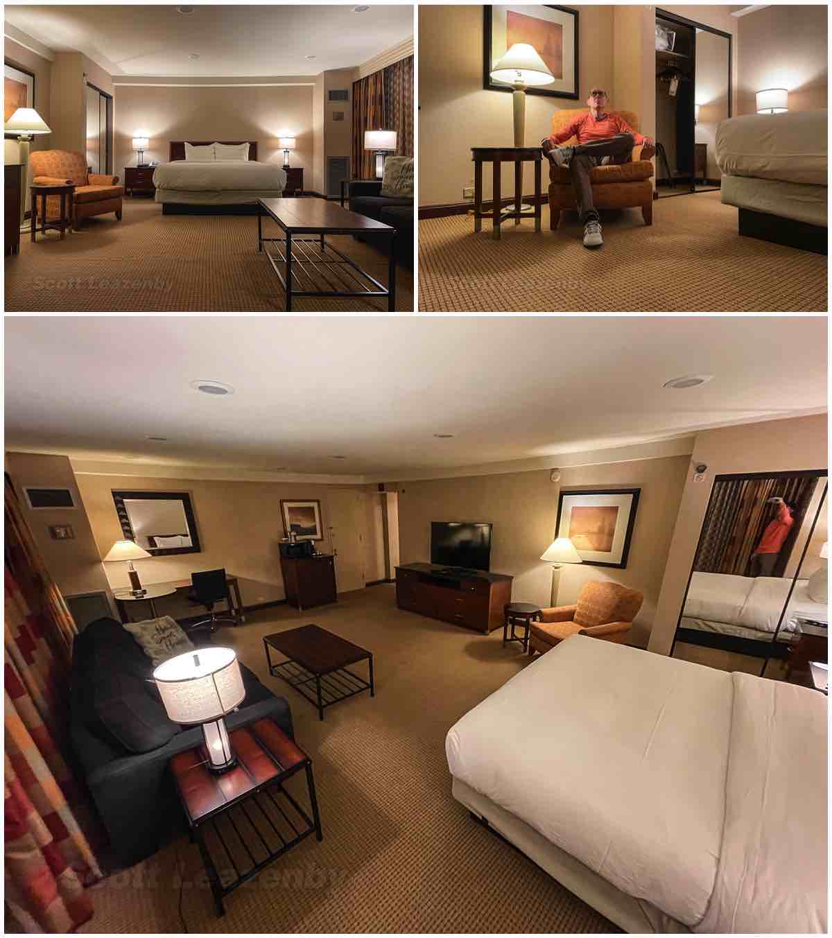ORD Hilton family suite