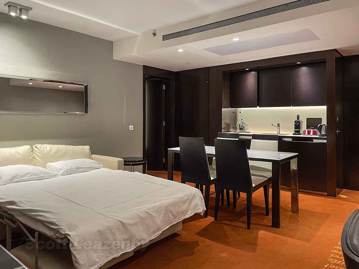 Park plaza Westminster bridge hotel London fold out bed