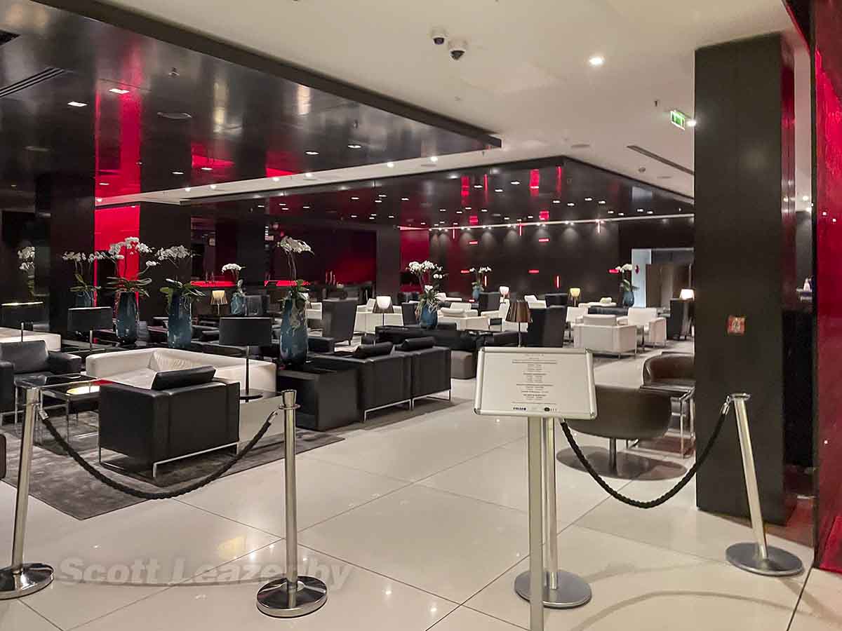 Lobby bar Park plaza Westminster bridge hotel London