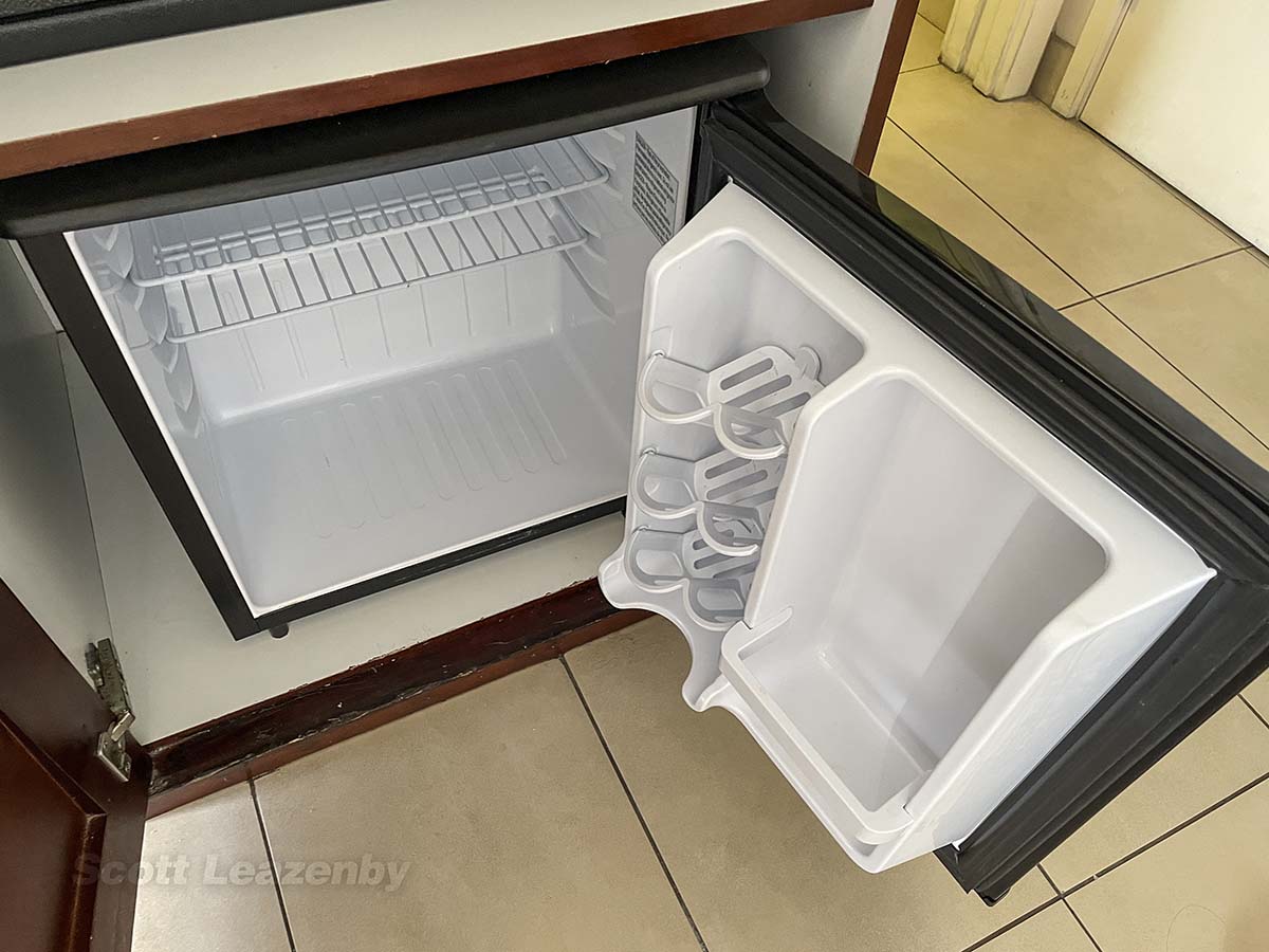 Park Shore Waikiki Hotel in room refrigerator