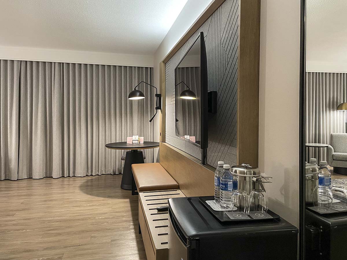 Free bottle of water in my room at the Sheraton YYZ