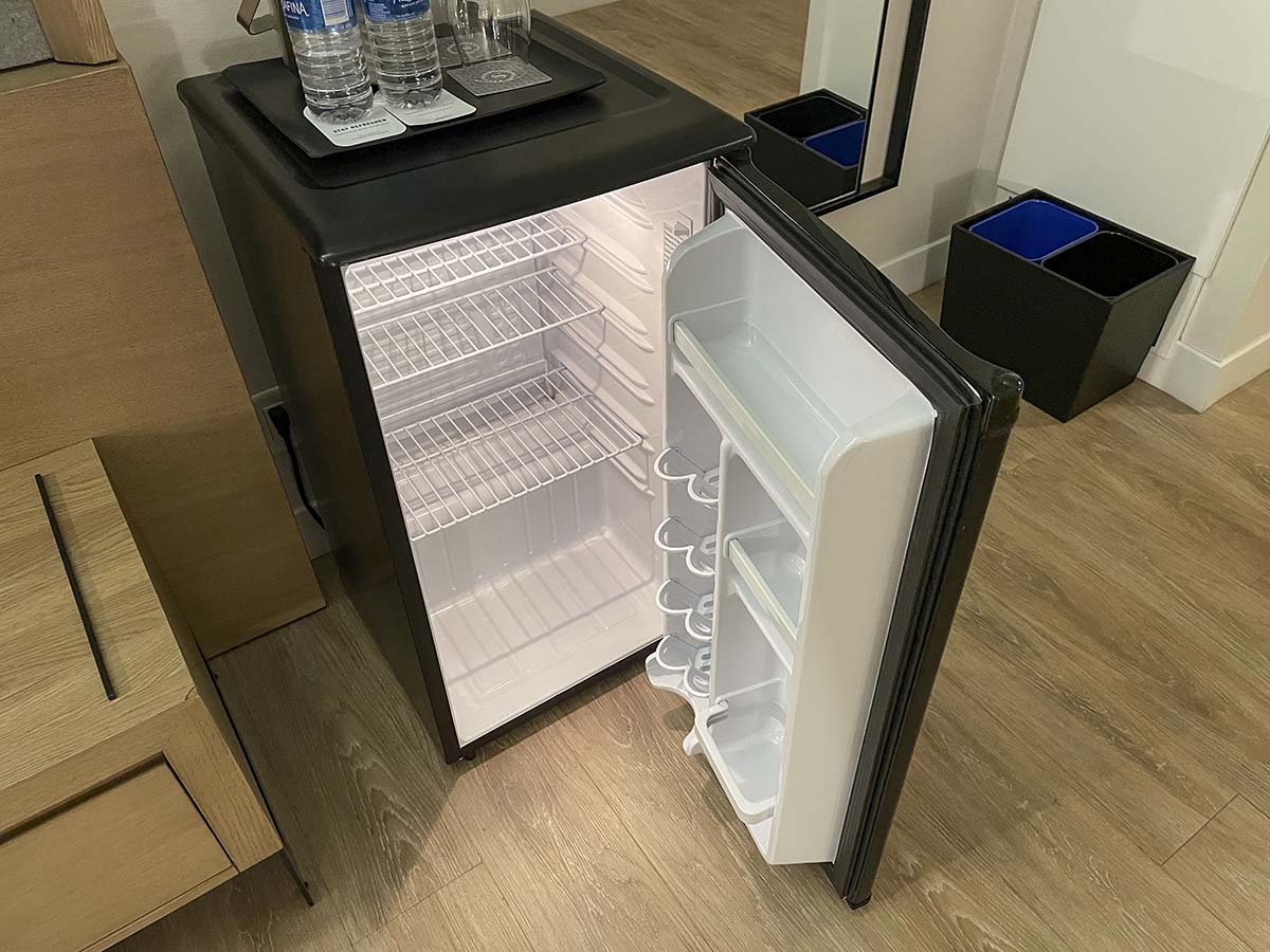 Refrigerator in my room at the  Sheraton YYZ