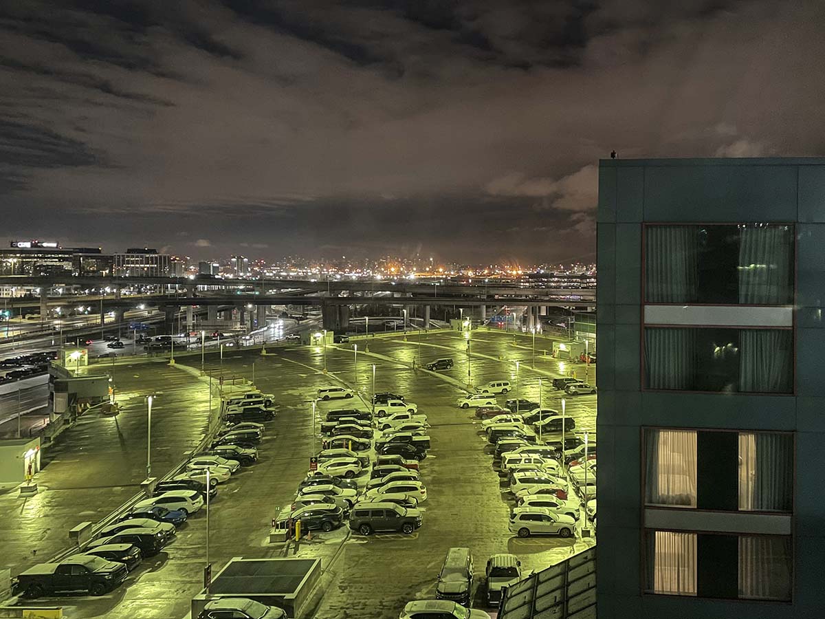 View from my room at the Sheraton YYZ