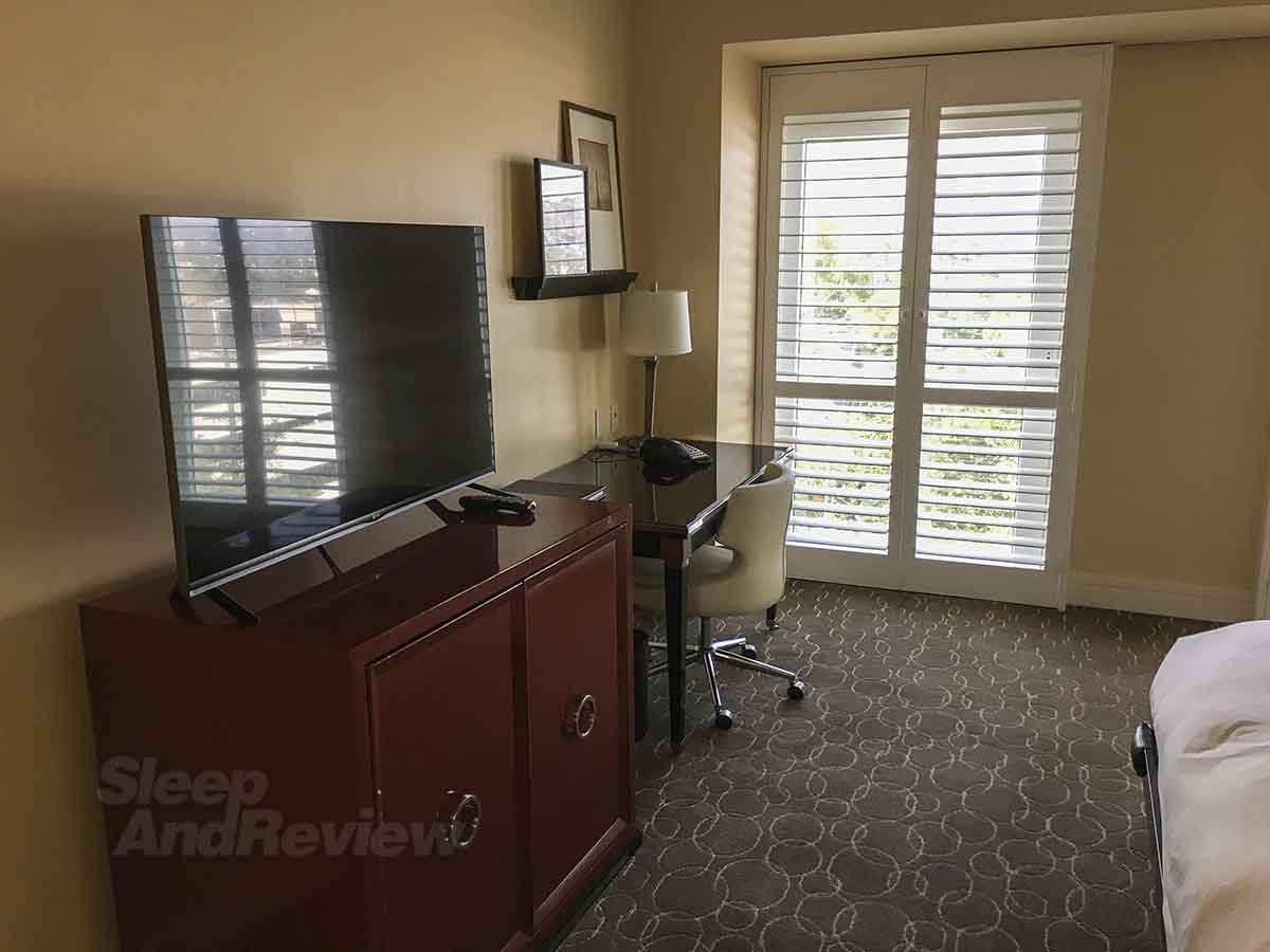 Sofitel Hotel Beverly Hills window shades