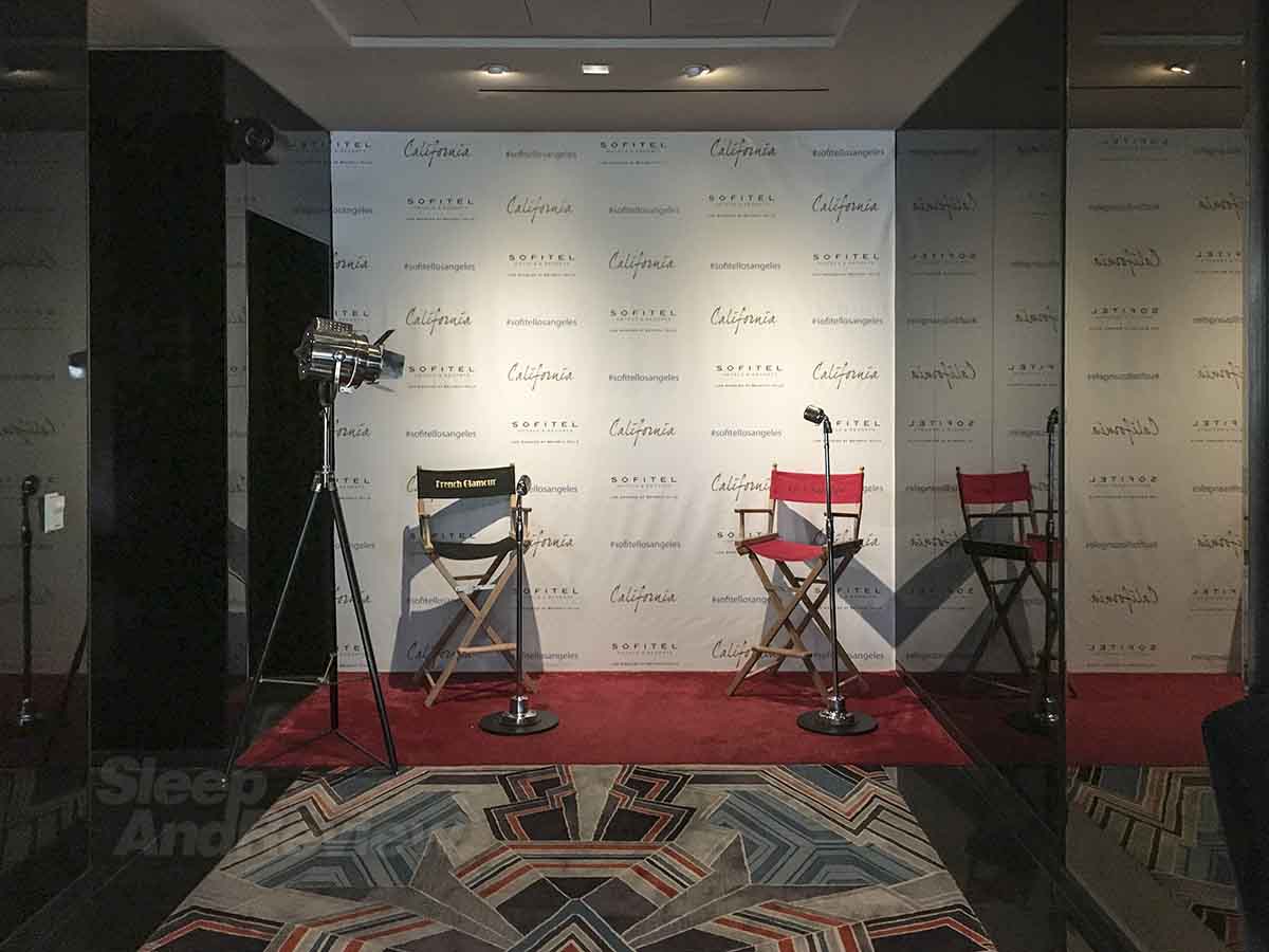 Sofitel Hotel Beverly Hills red carpet