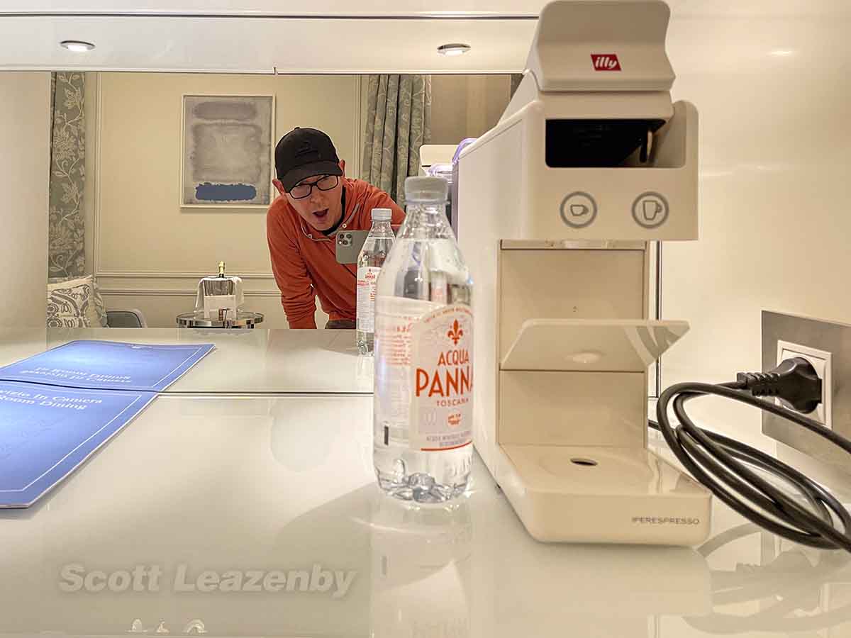 St regis rome illy coffee machine