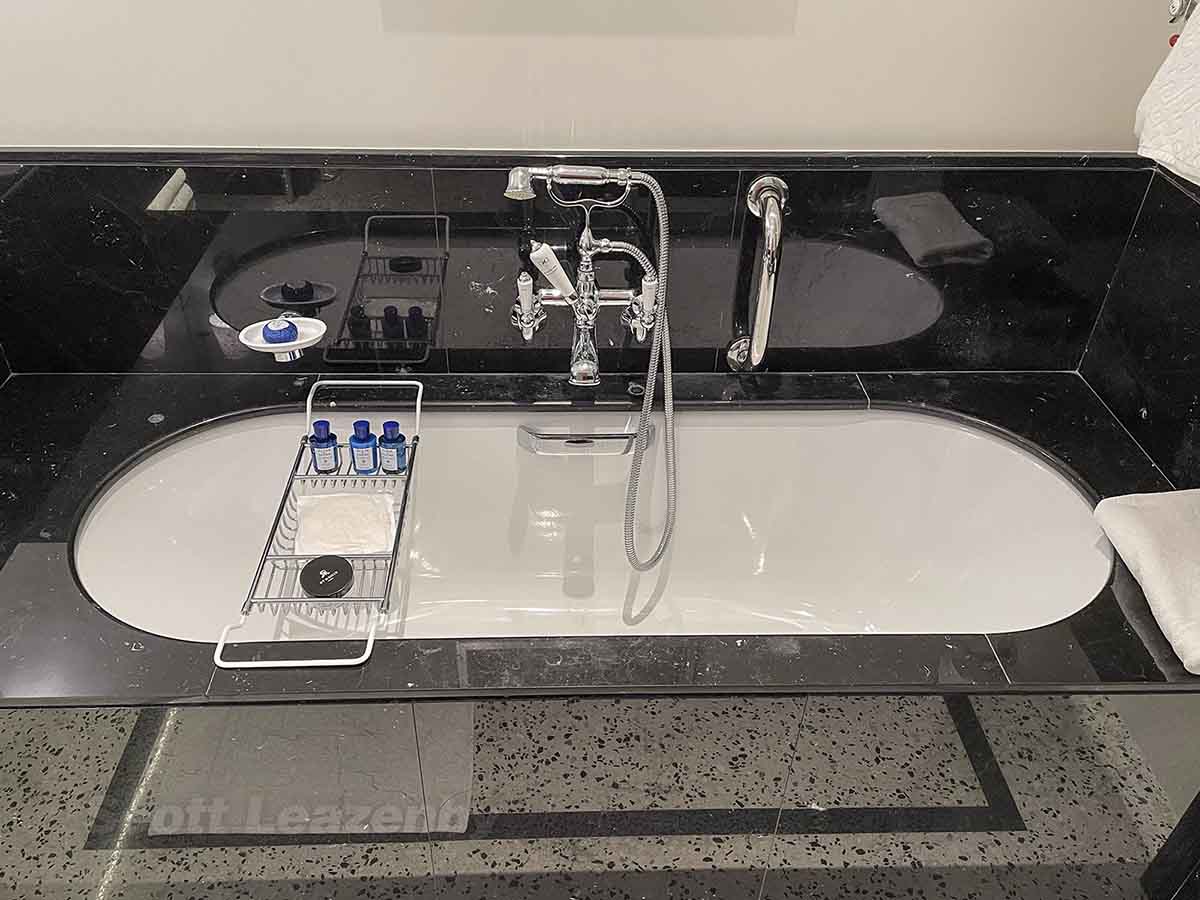 St regis rome bathtub