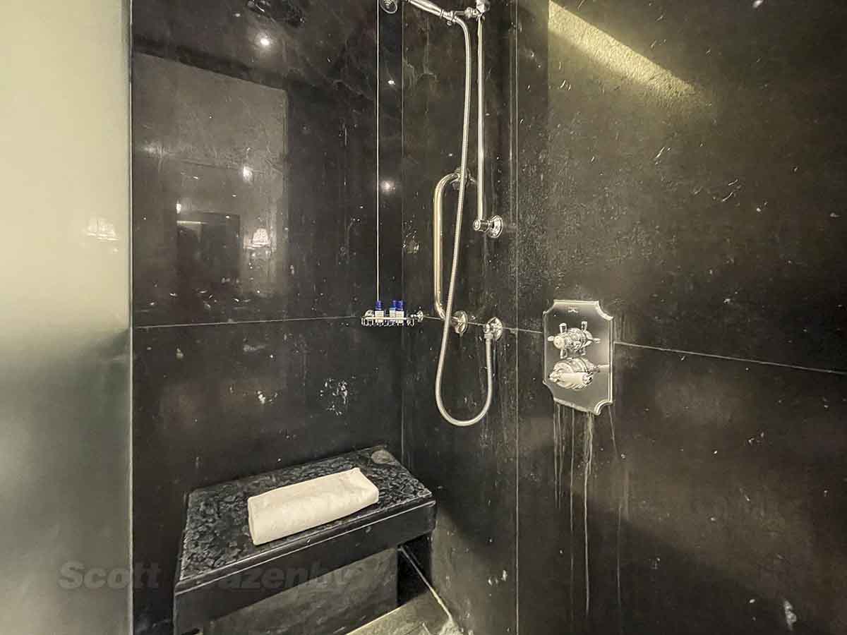 St regis rome shower