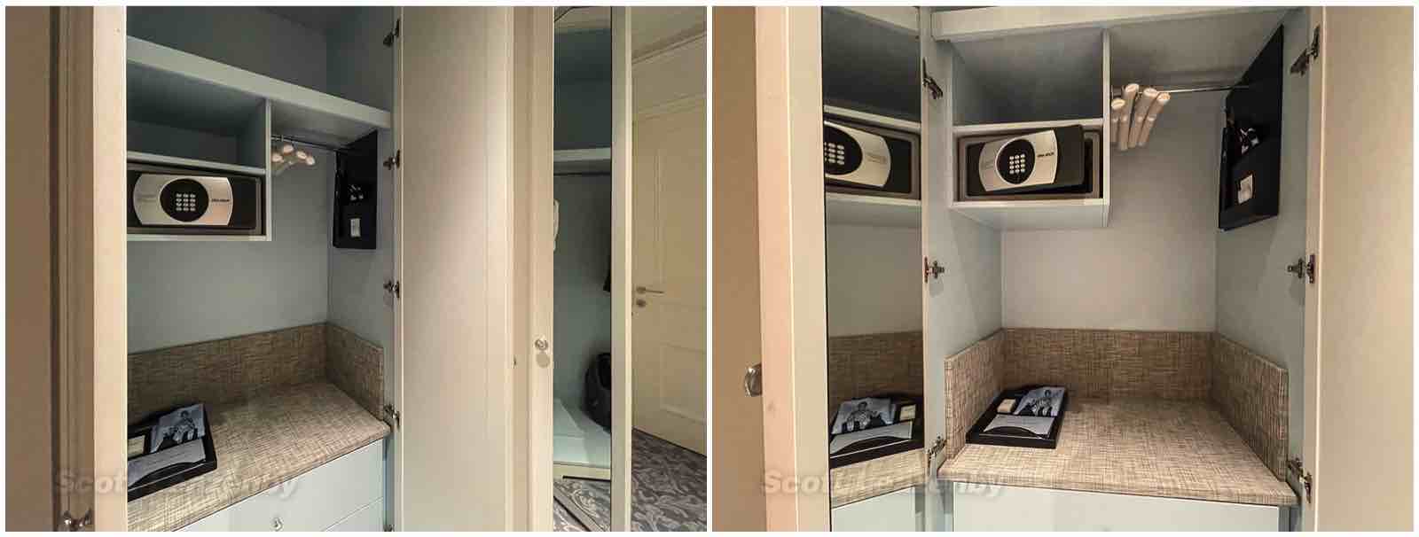 St regis rome closet space