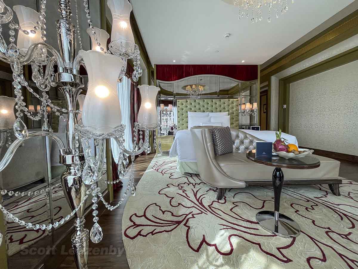 Reverie Saigon Hotel panoramic room design elements