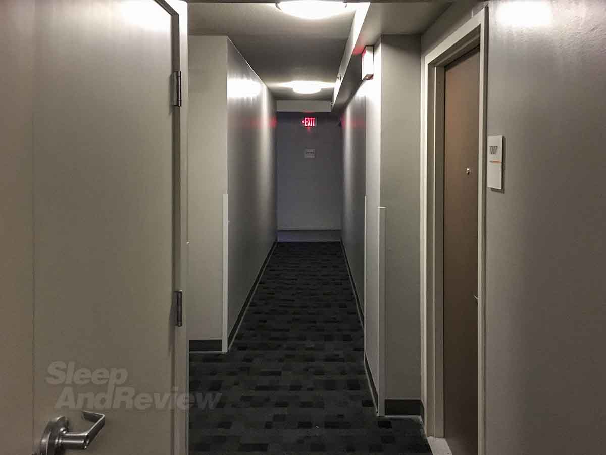 Vive Hotel Waikiki guest room hallway