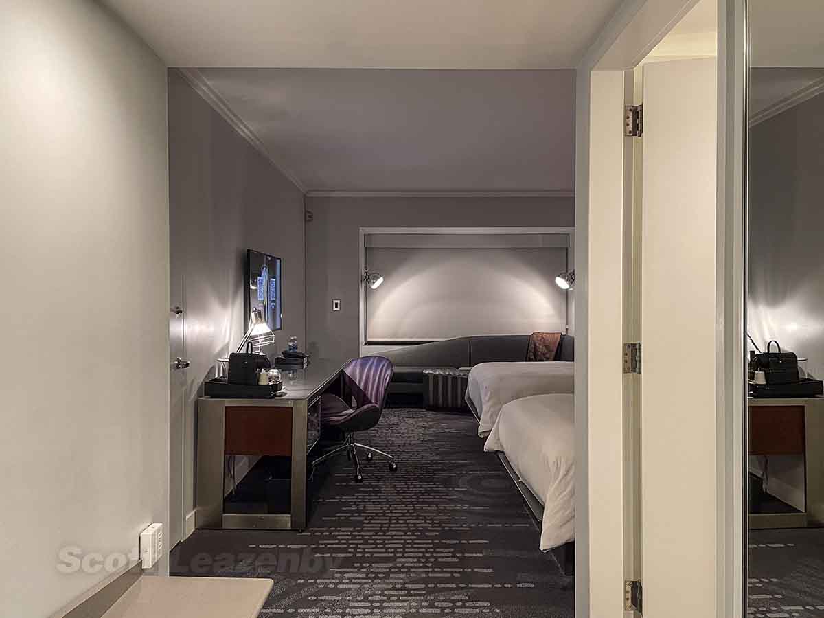 Walking into the room W Hotel Seattle