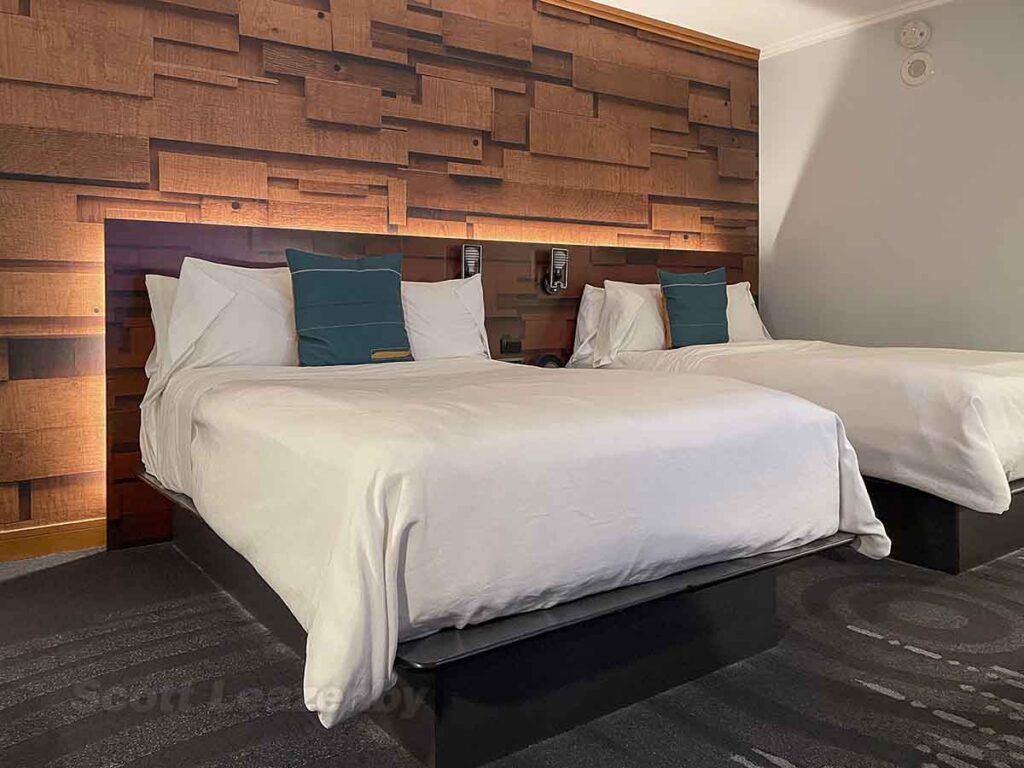 W Hotel Seattle in room wallpaper