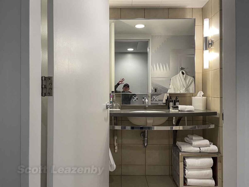 W Hotel downtown Seattle bathroom