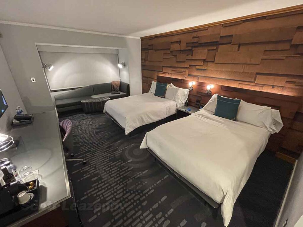 W Hotel downtown Seattle room overview