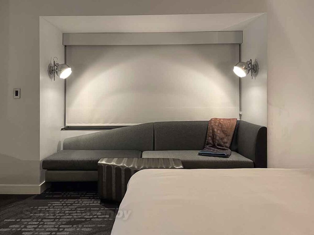 W Hotel downtown Seattle room window