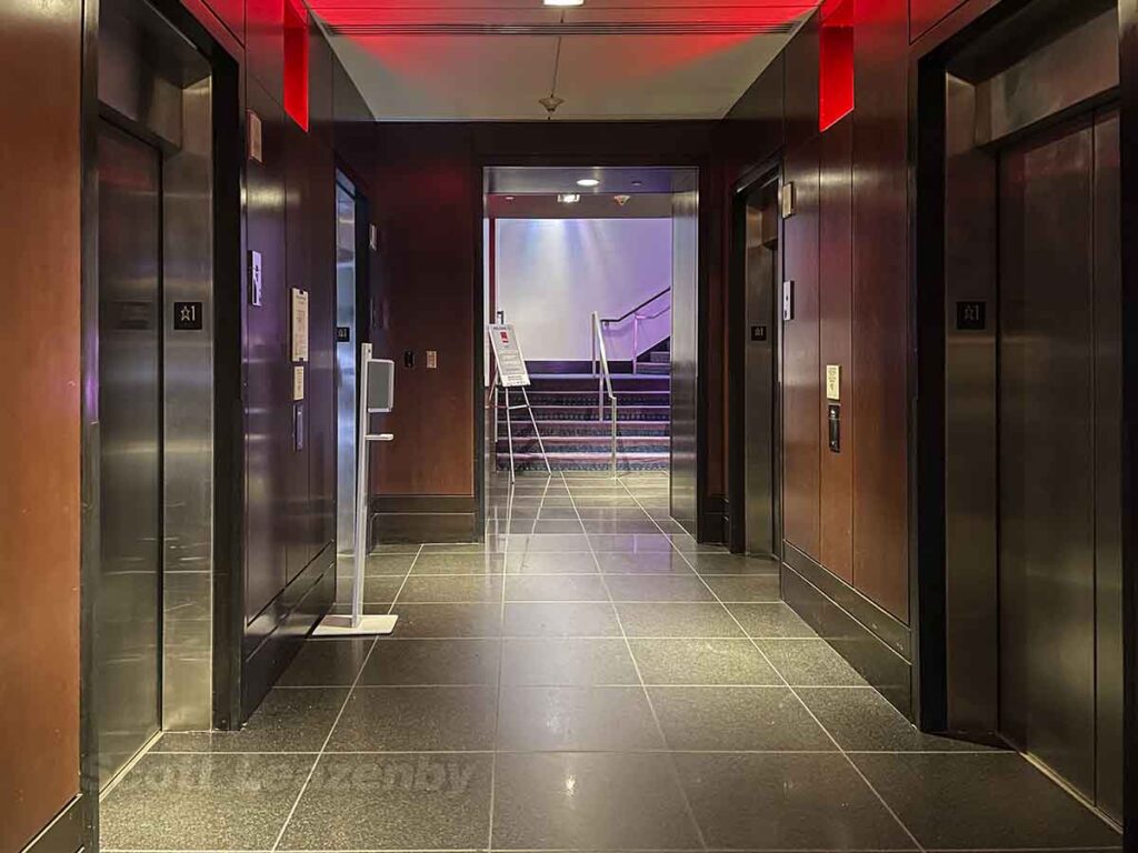 W Hotel downtown Seattle elevators