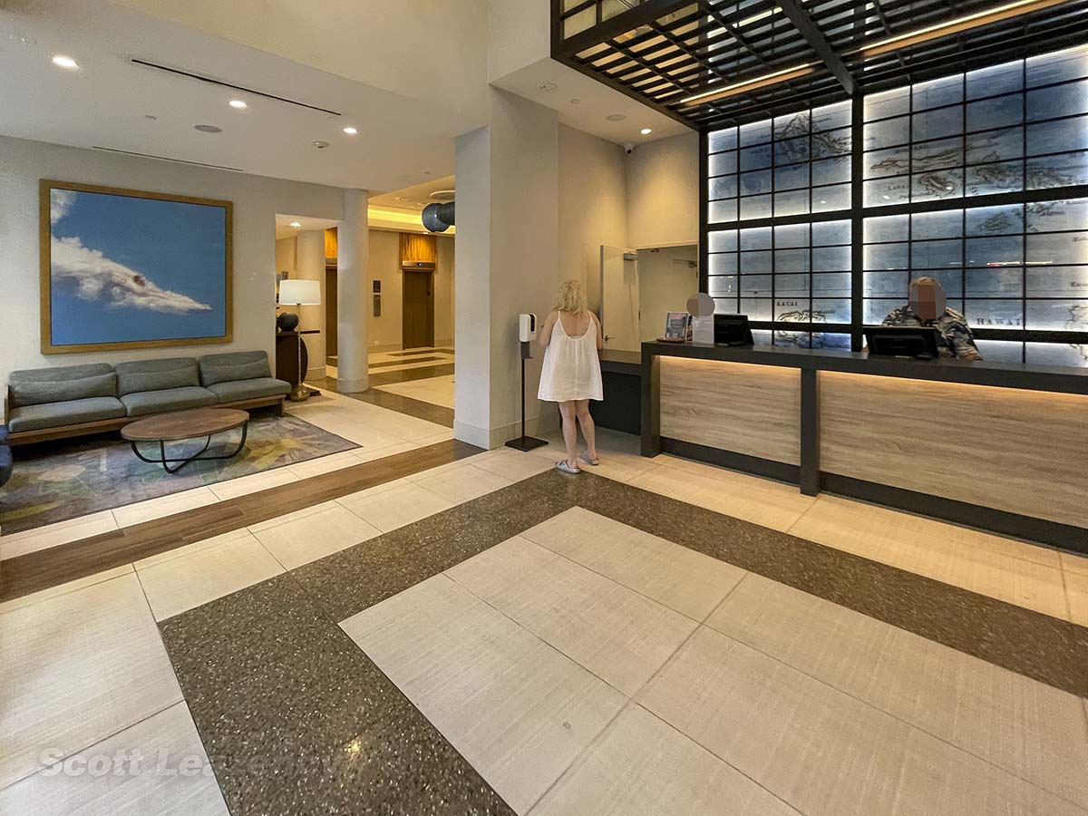 Waikiki Malia Hotel lobby