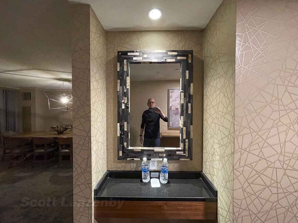 Free bottles of water westin dtw hospitality suite