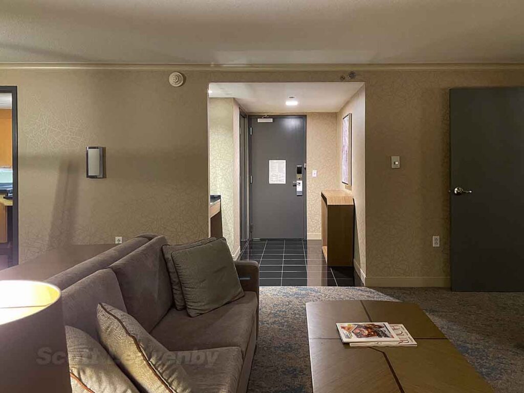 Westin dtw hospitality suite main entrance door