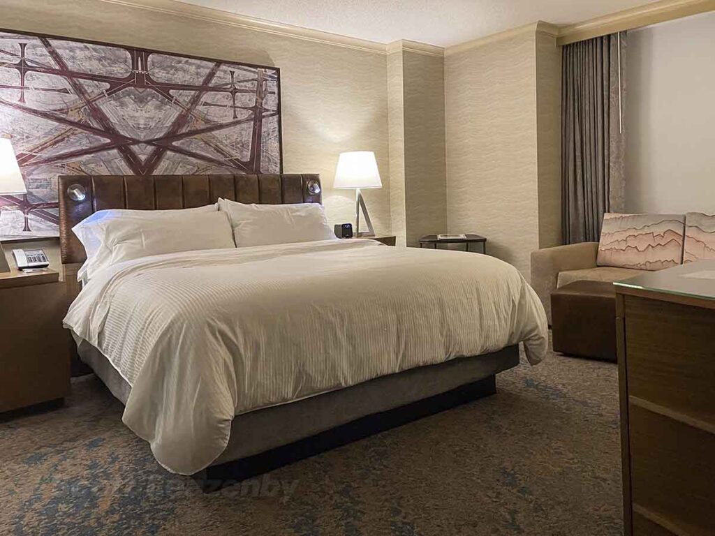 Westin dtw hospitality suite king bed