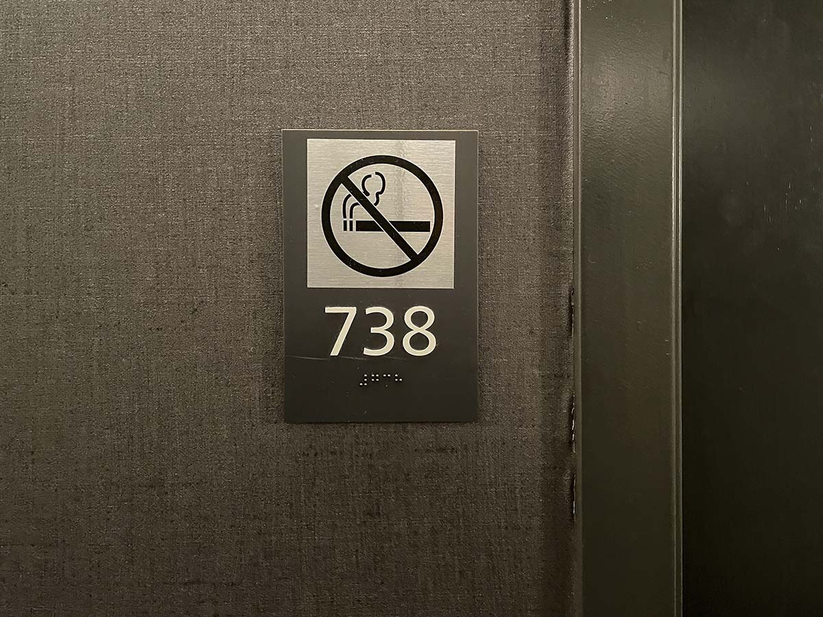 Marriott Newark Airport room 738