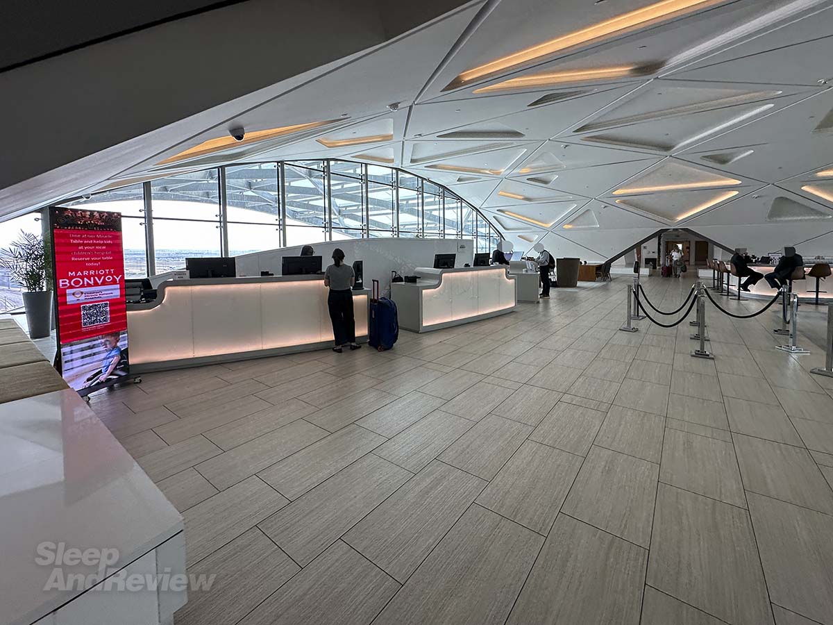 Western Hotel Denver Airport reception desk