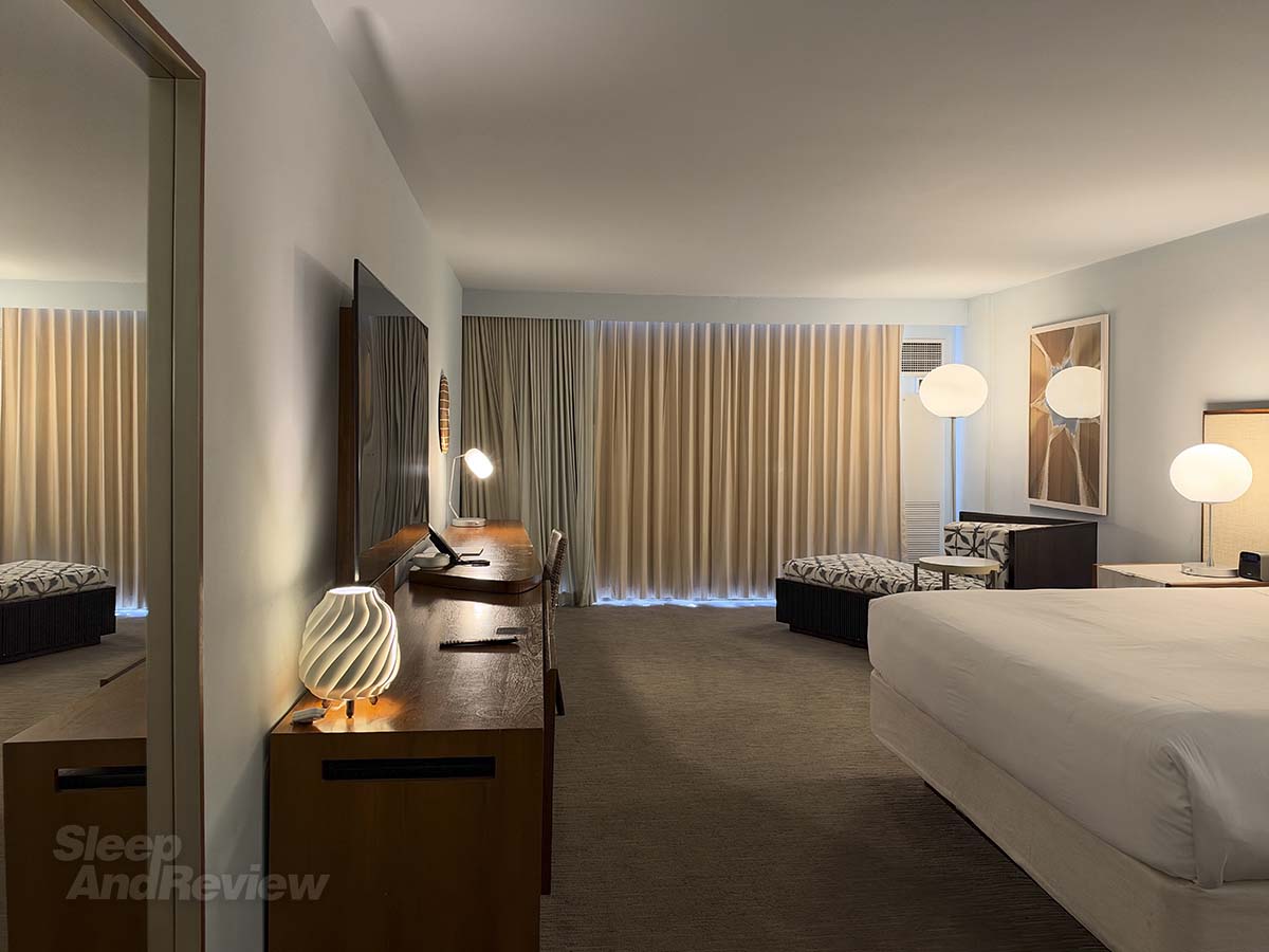  My room at the Hyatt Regency Waikiki Resort and Spa